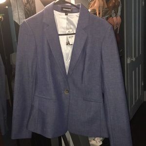 Blue express blazer.